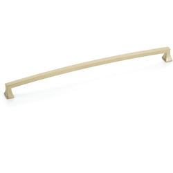 Menlo Park 12 Inch Center to Center Cabinet Pull, Signature Satin Brass