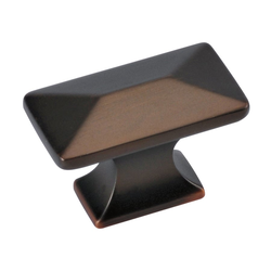 Bungalow 1-1/4 Inch Diameter Refined Bronze Cabinet Knob