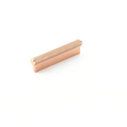 MODO 4 Inch Center to Center Cabinet Pull, Polished Rose Gold
