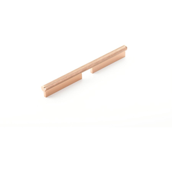 MODO 6 Inch Center to Center Cabinet Pull, Polished Rose Gold