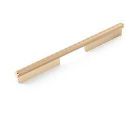 MODO 8 Inch Center to Center Cabinet Pull, Signature Satin Brass