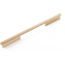 MODO 12 Inch Center to Center Cabinet Pull, Signature Satin Brass