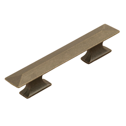 Bungalow 3-3/4 Inch Center to Center Windover Antique Cabinet Pull