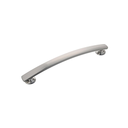 American Diner Pull 6-5/16 inch Center to Center Satin Nickel