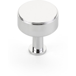 Pub House 1-1/4 Inch Diameter Cabinet Knob, Polished Chrome