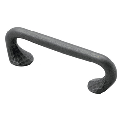 Craftsman 3 Inch Center to Center Black Iron Cabinet Pull