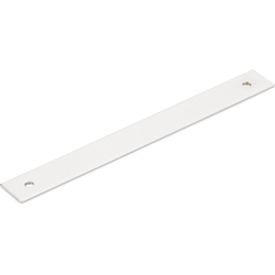 Pub House 6 Inch Center to Center Backplate for Cabinet Pull, Polished Chrome