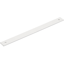 Pub House 8 Inch Center to Center Backplate for Cabinet Pull, Polished Chrome