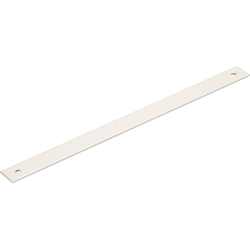 Pub House 10 Inch Center to Center Backplate for Cabinet Pull, Polished Nickel