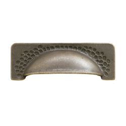 Craftsman 3-3/4 Inch Center to Center Windover Antique Cabinet Cup Pull