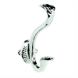 Craftsman Signature Double Coat Hook Chrome