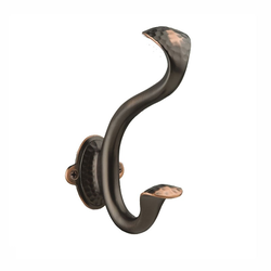 Craftsman Signature Double Coat Hook Oil Rubbed Bronze Highlight