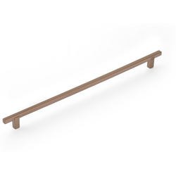 Quadrato 12-5/8 Inch (320 mm) Center to Center Cabinet Pull, Satin Bronze