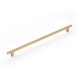 Quadrato 12-5/8 Inch (320 mm) Center to Center Cabinet Pull, Signature Satin Brass