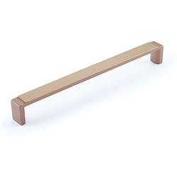 Quadrato 7-9/16 Inch (192 mm) Center to Center Wide Cabinet Pull, Satin Bronze