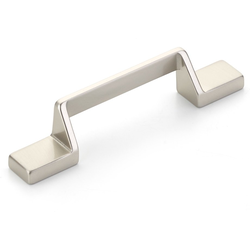 San Marco 3-3/4 Inch (96 mm) Center to Center Cabinet Pull, Satin Nickel