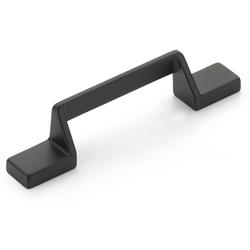 San Marco 3-3/4 Inch (96 mm) Center to Center Cabinet Pull, Matte Black