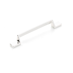 San Marco 6-5/16 Inch (160 mm) Center to Center Cabinet Pull, Polished Chrome