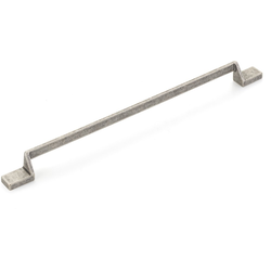 San Marco 12-5/8 Inch (320 mm) Center to Center Cabinet Pull, Vintage Steel