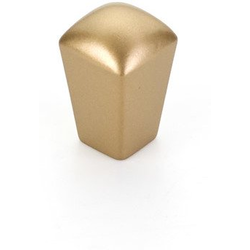 Skyevale 1/2 x 1/2 Inch Diameter Cabinet Knob, Signature Satin Brass