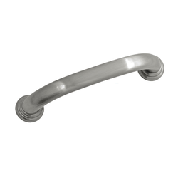 Zephyr 3-3/4 Inch Center to Center Satin Nickel Cabinet Pull