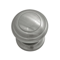 Zephyr 1-1/4 Inch Diameter Satin Nickel Cabinet Knob