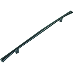 12 Inch Center to Center Olivet Cabinet Pull, Matte Black