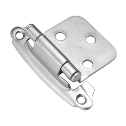 Variable Overlay Hinge Pair Chromalux Self Close