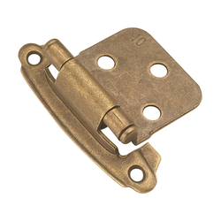 Variable Overlay Hinge Pair Windover Antique Self Close