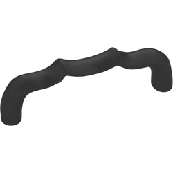 3 Inch Center to Center Trellis Cabinet Pull, Matte Black