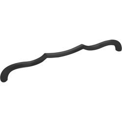 8-13/16 Inch (224mm) Center to Center Trellis Cabinet Pull, Matte Black