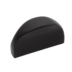 Metropolis 1-1/4 Inch Center to Center Matte Black Cabinet Pull