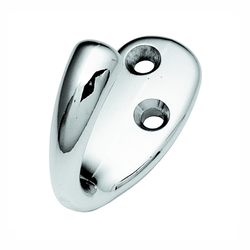 Single Utility Coat Hook Chrome