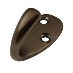Single Utility Coat Hook Refined Bronze