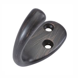 Single Utility Coat Hook Vintage Bronze
