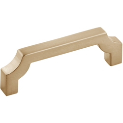 3 Inch Center to Center Monarch Cabinet Pull, Champagne Bronze