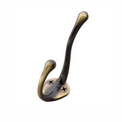 26% OFF Double Vertical Utility Coat Hook Antique Brass
