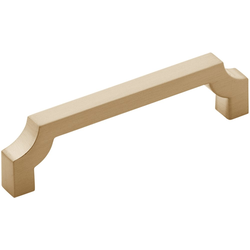 3-3/4 Inch (96mm) Center to Center Monarch Cabinet Pull, Champagne Bronze