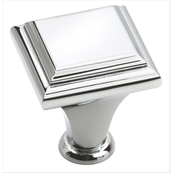Clearance Sale, Manor 1 Inch Diameter Polished Chrome Cabinet Knob