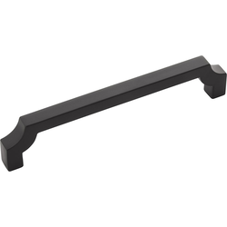 5-1/16 Inch (128mm) Center to Center Monarch Cabinet Pull, Matte Black