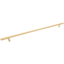 12-5/8 Inch (320mm) Center to Center Contemporary Bar Pulls Cabinet Pull, Royal Brass (5 Pack)