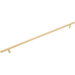 18-7/8 Inch (480mm) Center to Center Contemporary Bar Pulls Cabinet Pull, Royal Brass (5 Pack)