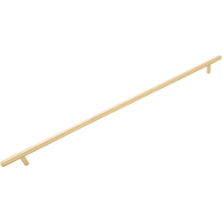 21-7/16 Inch (544mm) Center to Center Contemporary Bar Pulls Cabinet Pull, Royal Brass (5 Pack)