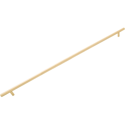 25-3/16 Inch (640mm) Center to Center Contemporary Bar Pulls Cabinet Pull, Royal Brass (5 Pack)
