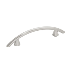 Metropolis 2-1/2 Inch Center to Center Satin Nickel Cabinet Pull