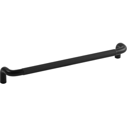 7-9/16 Inch (192mm) Center to Center Verge Cabinet Pull, Matte Black