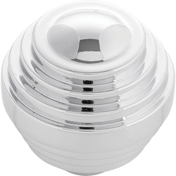 1-3/8 Inch Length Sinclaire Cabinet Knob, Chrome (10 Pack)