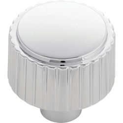 1-1/4 Inch Length Sinclaire Cabinet Knob, Chrome (10 Pack)