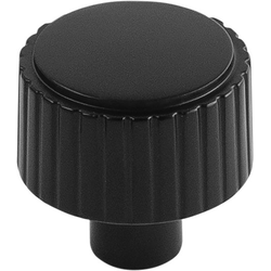 1-1/4 Inch Diameter Sinclaire Cabinet Knob, Matte Black
