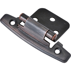 Surface Self-Closing Hinge, Pair, Vintage Bronze